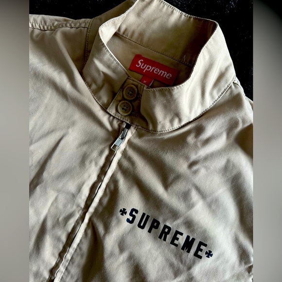 SUPREME 🚨 Independent Trucks Harrington Jacket Tan SIZE M - Picture 2 of 6